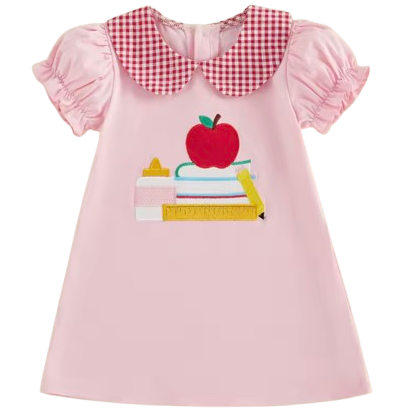 Smocked Collar Dress | School Supplies