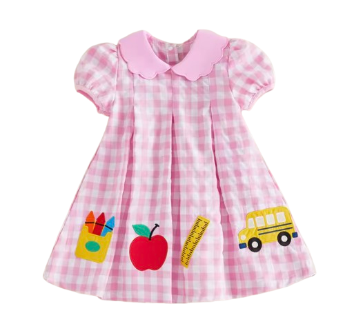 Smocked Dress | Back to School Gingham - PREORDER