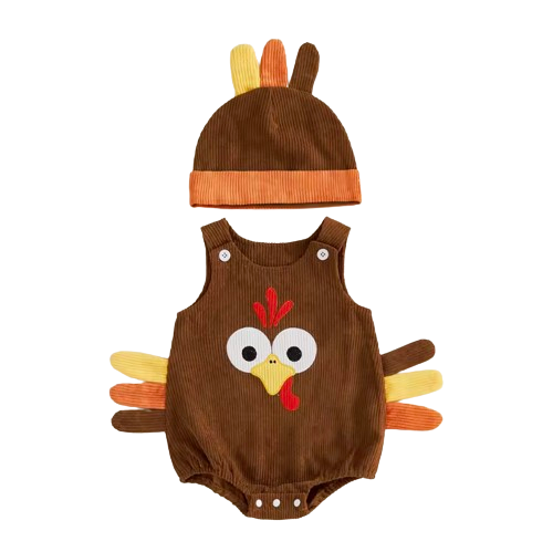 Corduroy Romper | Turkey - PREORDER