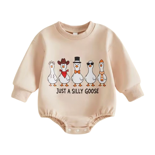 Long Bubble Romper | Just a Silly Goose - PREORDER