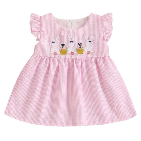 Bunnies & Baskets Matching Romper & Dress (2 Styles) - PREORDER