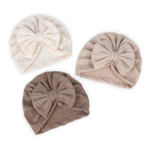 Textured Big Bow Hats (13 Colors) - PREORDER