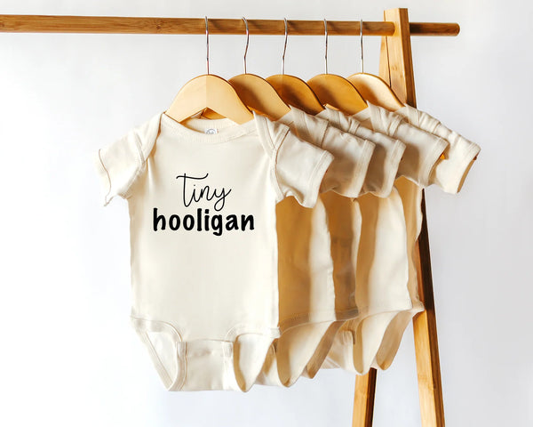 Cotton Bodysuit or Tee | Tiny Hooligan  - PREORDER