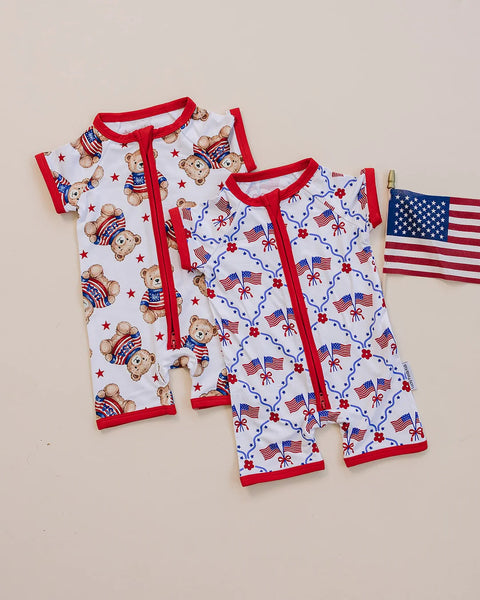 Bamboo Shorty Romper | American Girl - PREORDER