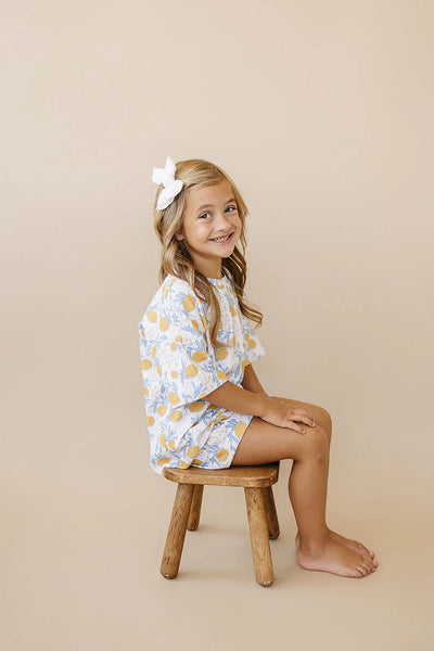 Top & Shorts Set | Lemons - PREORDER