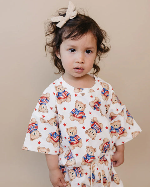 Top & Shorts Set | American Bear - PREORDER