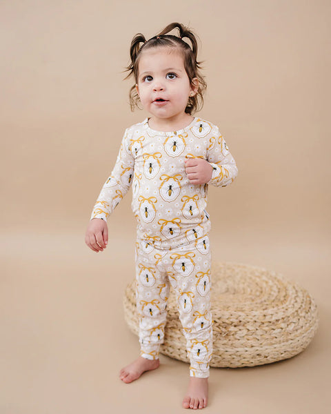 Bamboo Top & Pants Set | Honey Bee - PREORDER