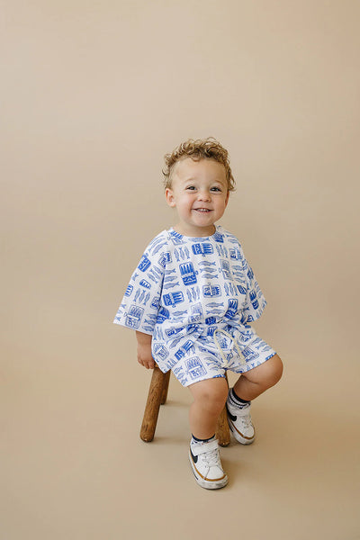 Top & Shorts Set | Sardines - PREORDER