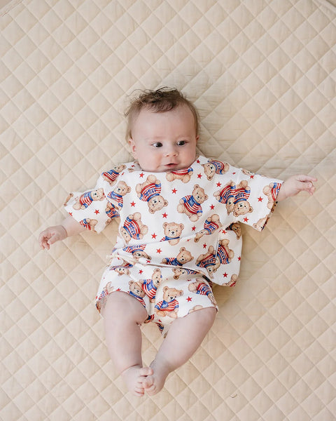 Top & Shorts Set | American Bear - PREORDER