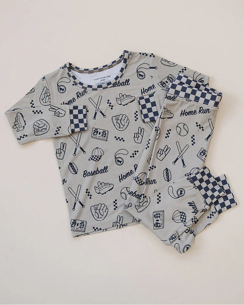 Bamboo Top & Pants Set | Home Run - PREORDER