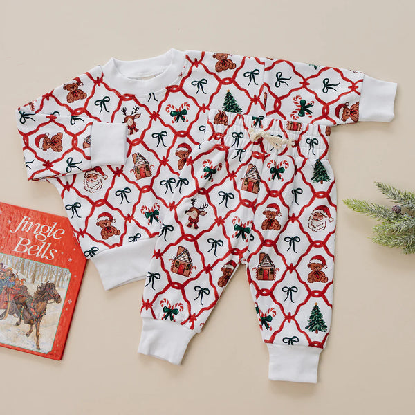 Top & Pants Set | Christmas Bear - PREORDER