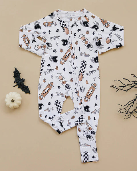 Bamboo Zip Romper | Sk8er - PREORDER