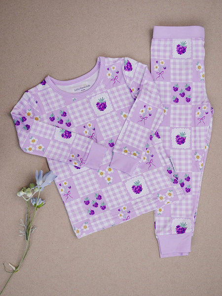 Bamboo Top & Pants Set | Raspberry - PREORDER