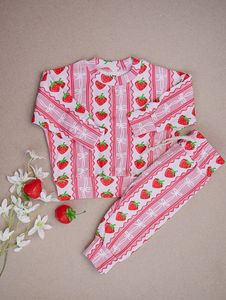 Jogger Set | Strawberry - PREORDER