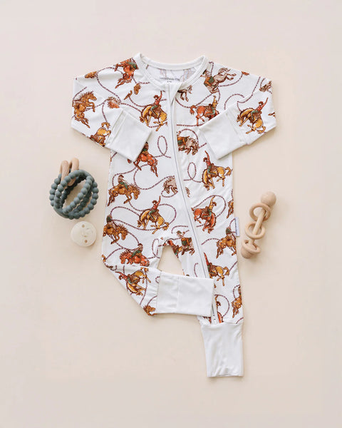 Bamboo Zip Romper | Rodeo Club - PREORDER