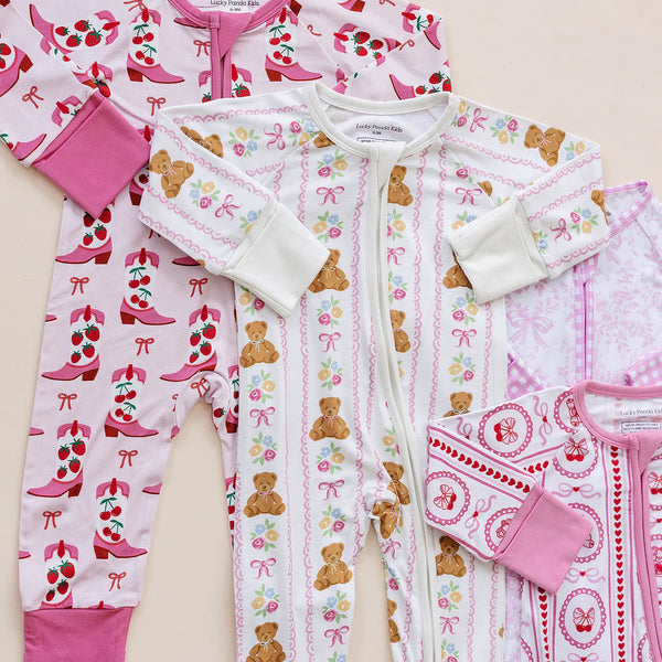 Bamboo Zip Romper | Bootsberry Cowgirl - PREORDER