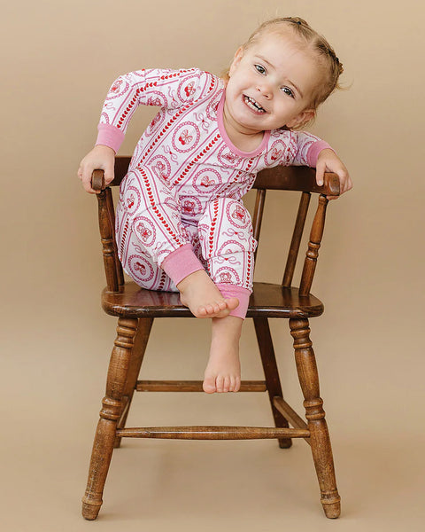 Bamboo Top & Pants Set | Cherry Bear - PREORDER