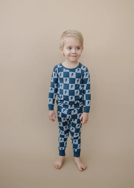 Bamboo Top & Pants Set | Ocean Bolts - PREORDER