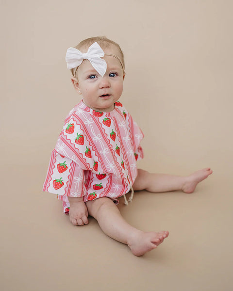 Top & Shorts Set | Strawberry - PREORDER
