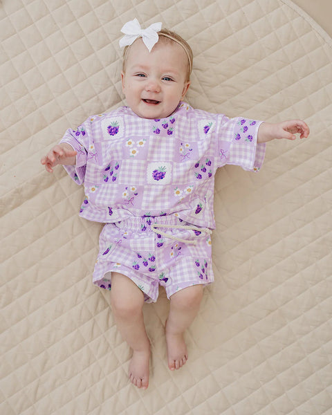 Top & Shorts Set | Raspberry - PREORDER