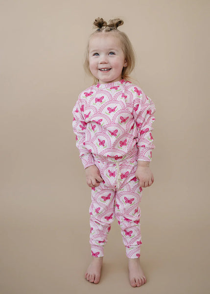 Jogger Set | Pink Butterfly - PREORDER