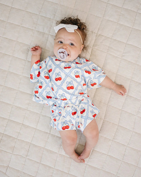Top & Shorts Set | Sweet Cherry - PREORDER