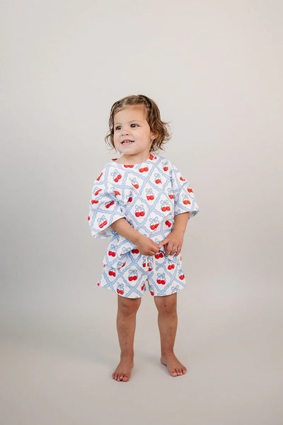 Top & Shorts Set | Sweet Cherry - PREORDER