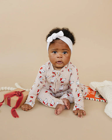 Bamboo Zip Romper | Merry Goose - PREORDER