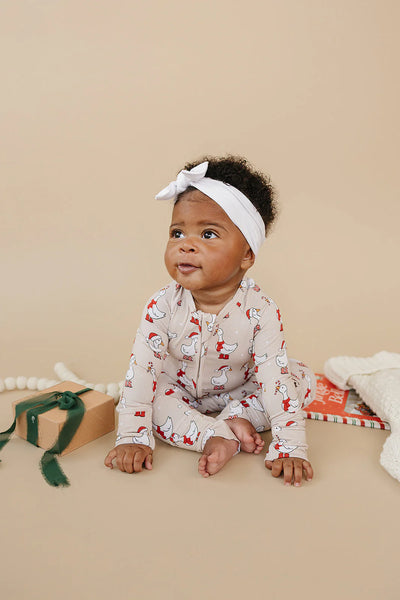 Bamboo Zip Romper | Merry Goose - PREORDER