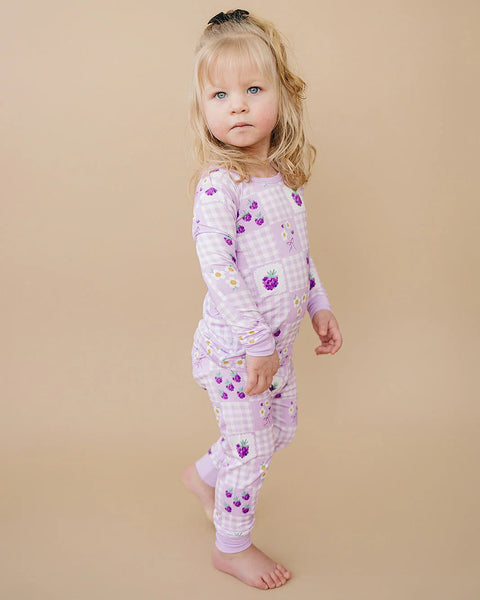 Bamboo Top & Pants Set | Raspberry - PREORDER