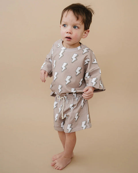 Top & Shorts Set | Electric Beige - PREORDER