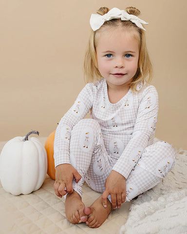 Bamboo Top & Pants Set | Gingham & Goose - PREORDER