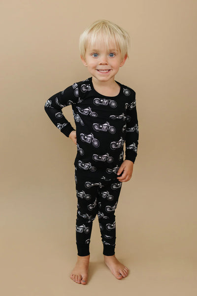 Bamboo Top & Pants Set | Born to Ride - PREORDER