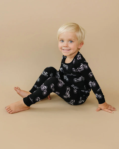 Bamboo Top & Pants Set | Born to Ride - PREORDER