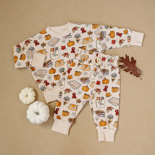 Top & Pants Set | Fall Picnic - PREORDER
