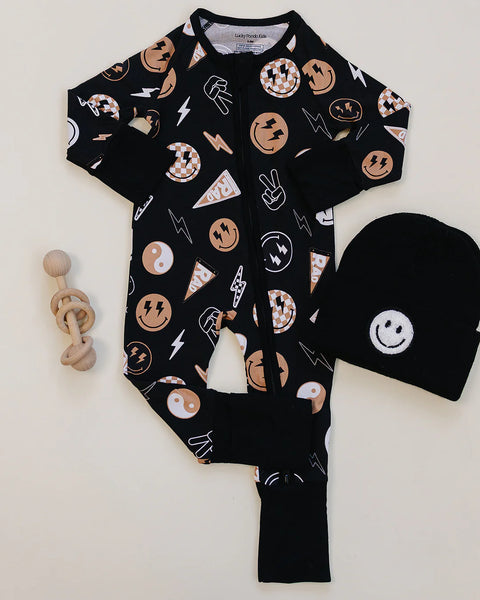 Bamboo Zip Romper | Rad Vibes - PREORDER