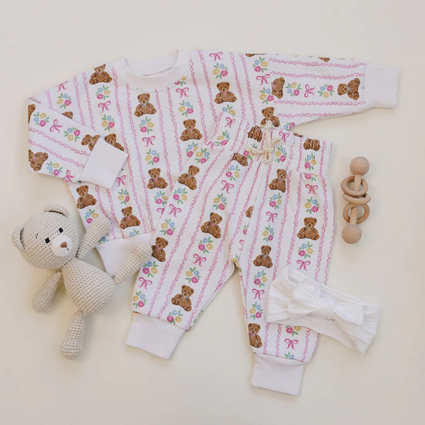 Top & Pants Set | Sweet Bear - PREORDER