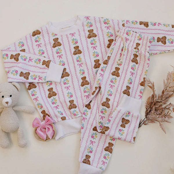 Top & Pants Set | Sweet Bear - PREORDER