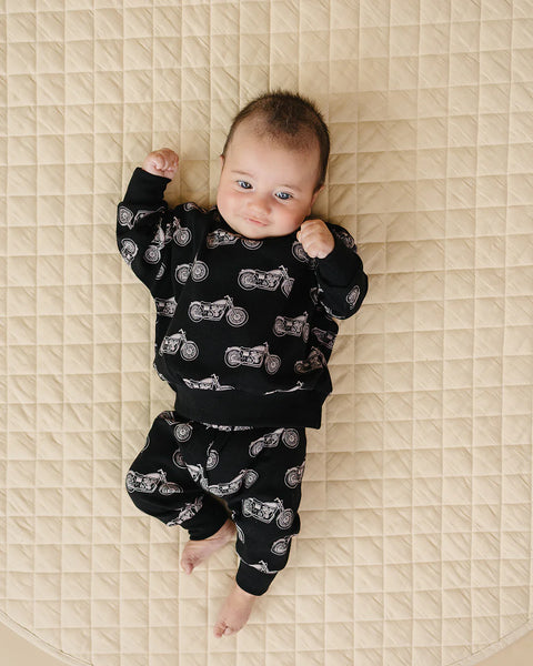 Top & Pants Set | Born to Ride Black - PREORDER