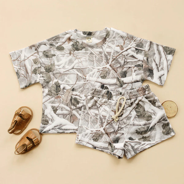 Top & Shorts Set | Camo - PREORDER