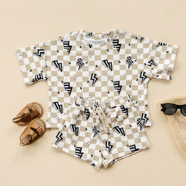 Top & Shorts Set | Summer Bolts - PREORDER