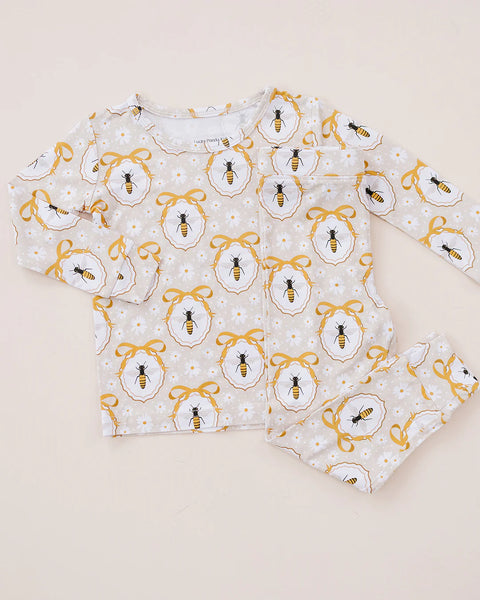 Bamboo Top & Pants Set | Honey Bee - PREORDER
