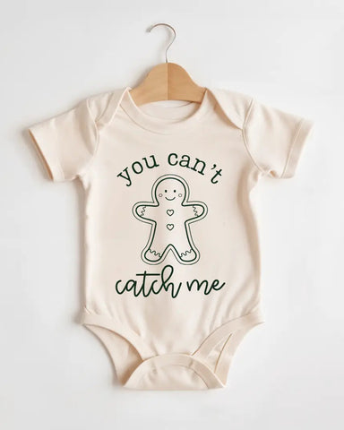 Cotton Bodysuit or Tee | You Can't Catch Me - PREORDER