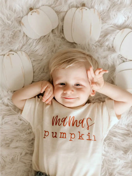 Cotton Bodysuit or Tee | Mama's Pumpkin - PREORDER
