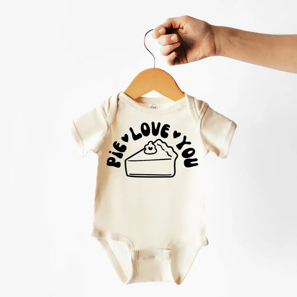 Cotton Bodysuit or Tee | Pie Love You - PREORDER