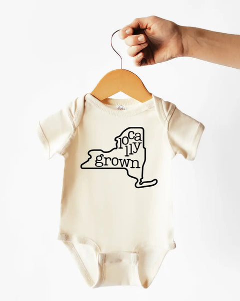 Locally Grown Cotton Bodysuit or Tee | New York - PREORDER