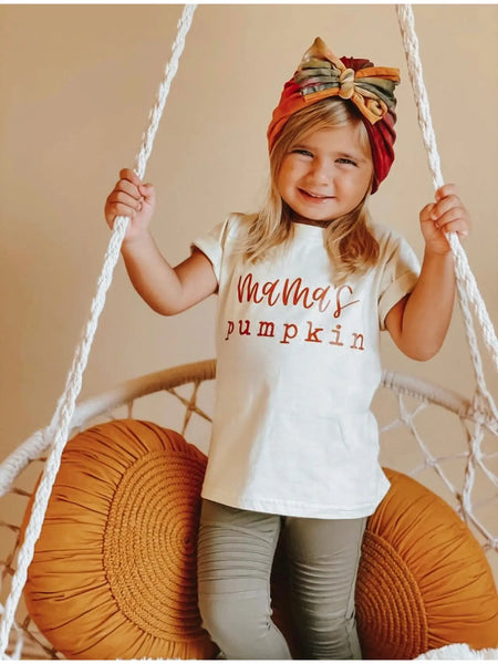 Cotton Bodysuit or Tee | Mama's Pumpkin - PREORDER
