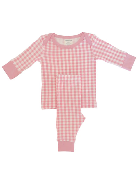 Top & Pants Set | Pink Gingham - PREORDER