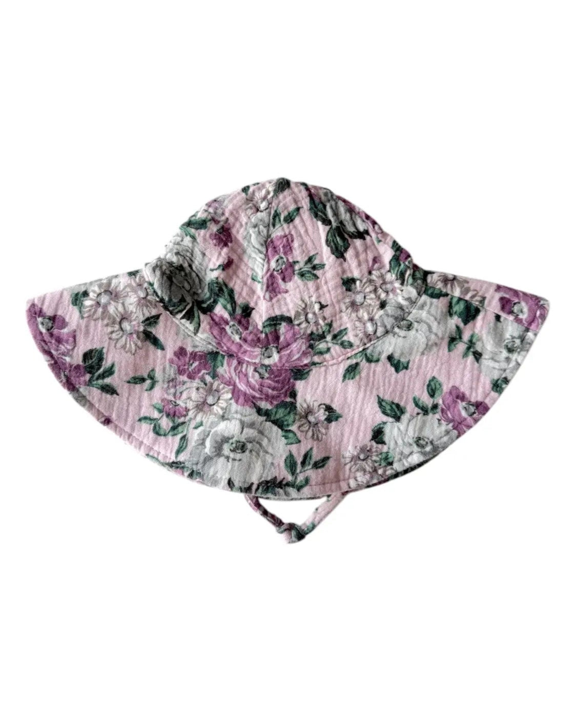 Wide Brim Sunhat | Blissful Blossoms - PREORDER