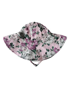 Wide Brim Sunhat | Blissful Blossoms - PREORDER